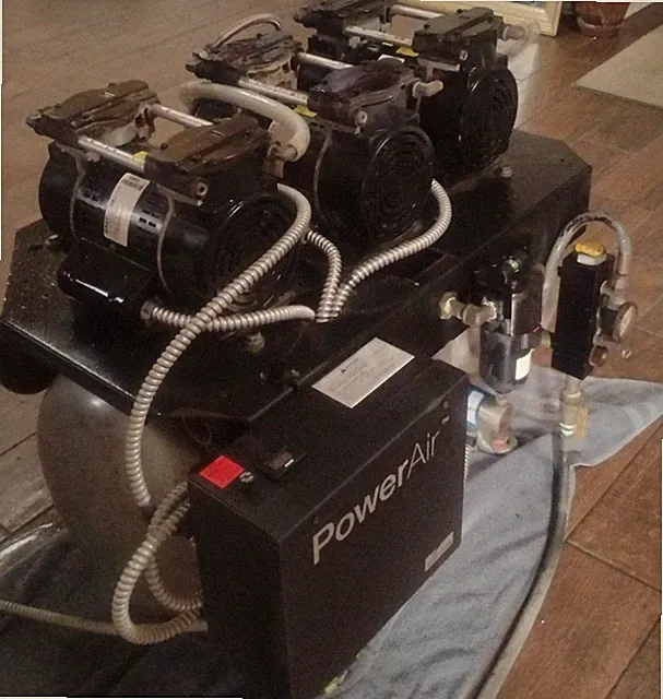 MIDMARK P32 dental compressor