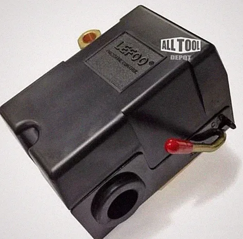 New Pressure switch for air compressor 95-125 Four port w/ unloader on/off lever