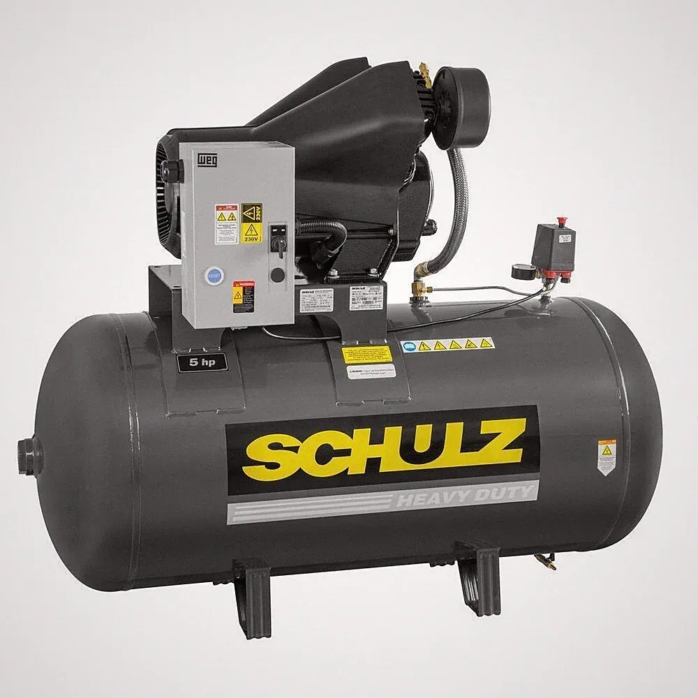 SCHULZ AUDAZ 5 HP Direct Drive Air Compressor 80 Gal 20 CFM 230V 1 PH