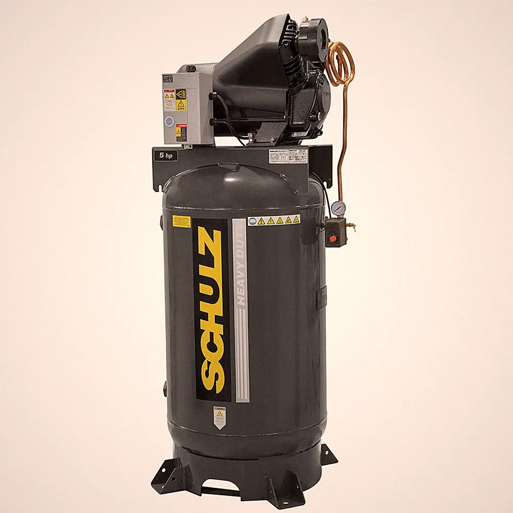 SCHULZ DIRECT DRIVE AUDAZ 5HP 80-GALLON TWO-STAGE AIR COMPRESSOR (230V 1-PHASE)